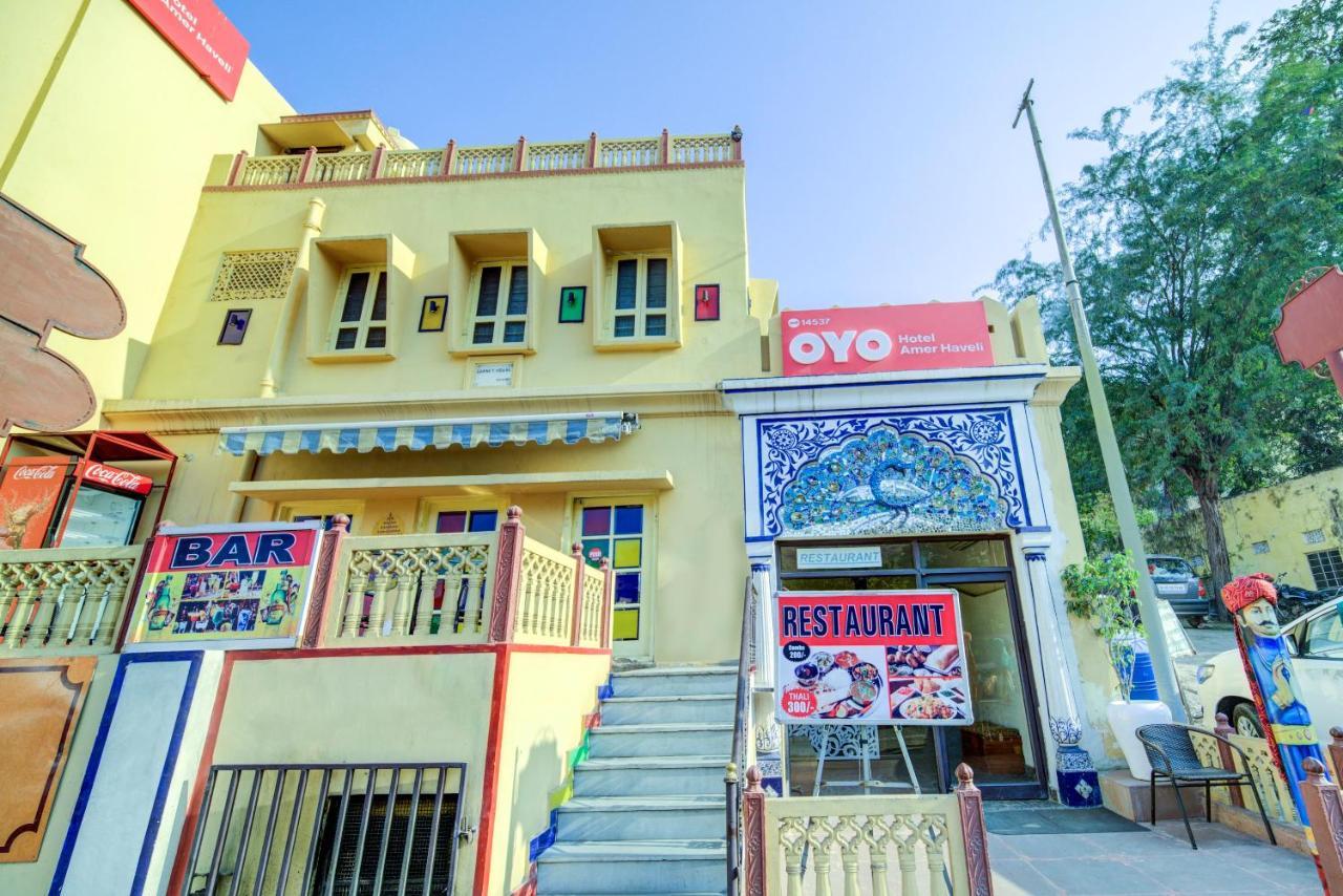 OYO Flagship 14537 Hotel Amer Haveli Jaipur Buitenkant foto